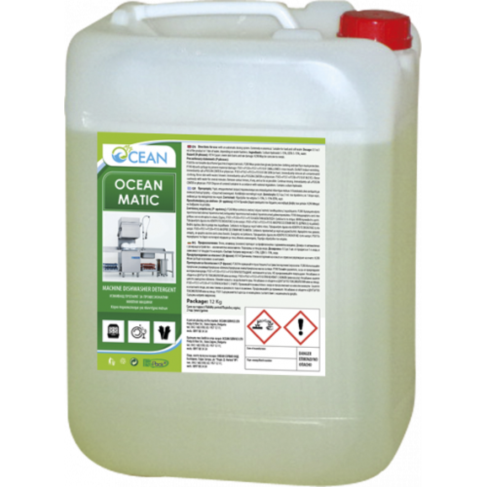 Миючий засіб для професійного миття посуду Ocean Matic