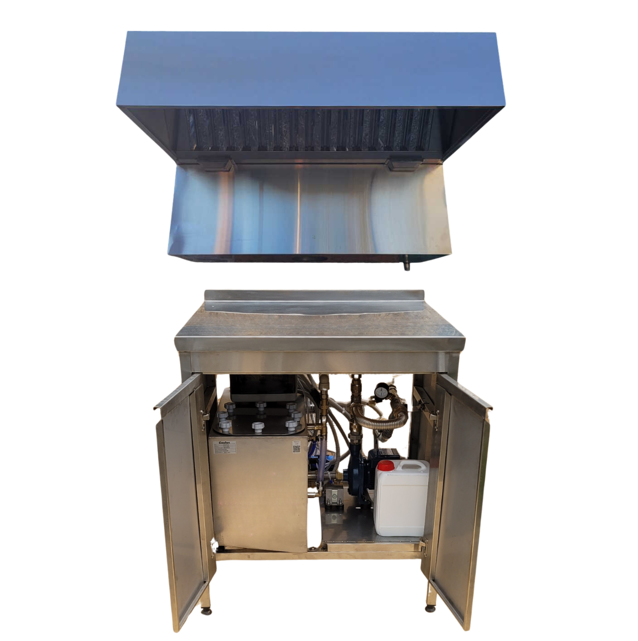 Umbrella hydrofilter with circulation system